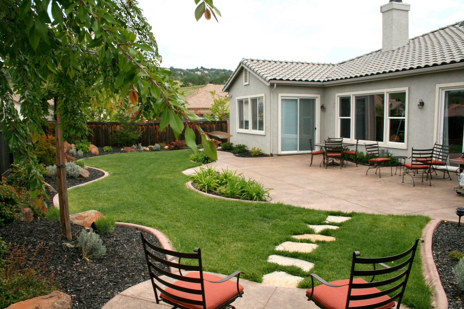 Tropical Backyard Landscaping Ideas Home Interior Design 2016